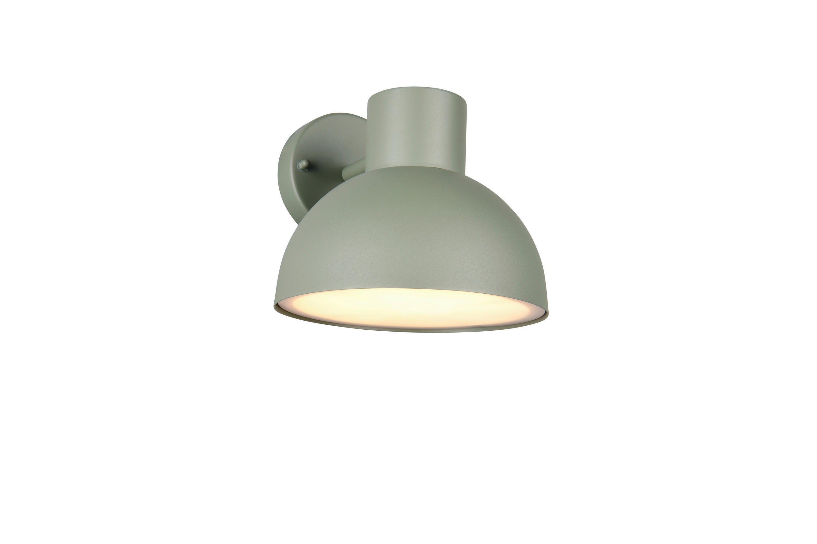 AUßENWANDLEUCHTE 24/18,5 cm   - Weiß/Grün, KONVENTIONELL, Kunststoff/Metall (24/18,5cm) - Trio Leuchten