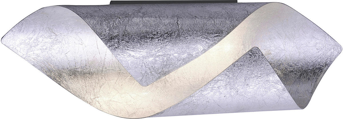 LED-WANDLEUCHTE 31/10/10 cm   - Silberfarben, LIFESTYLE, Metall (31/10/10cm)