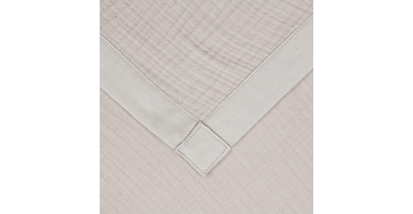WOHNDECKE LINE - MOUSSELIN DECKE - Beige, KONVENTIONELL, Textil (130/180cm) - Novel