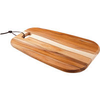SCHNEIDEBRETT Holz Teakholz provence  - Hellbraun, Basics, Holz (40/27/1,8cm)