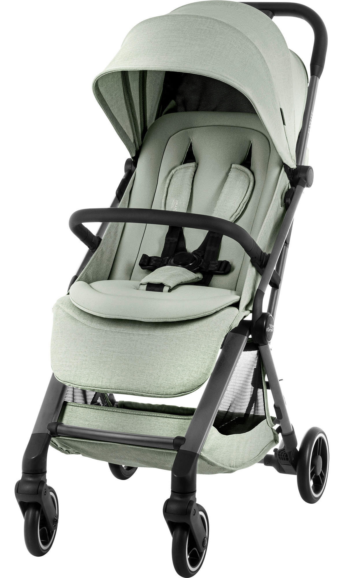 BUGGY FLYLITE  - Salbeigrün/Grau, Basics, Textil/Metall (45/103/78cm) - Britax Römer