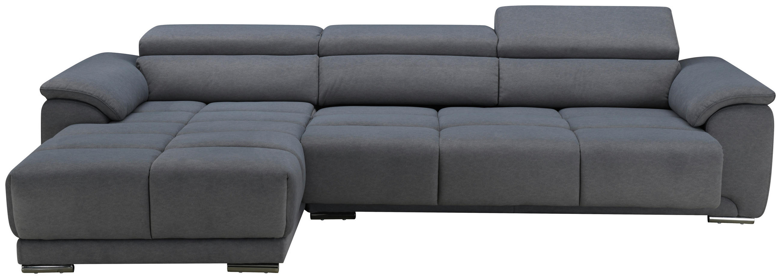 Ecksofa Mit Relaxfunktion Captain Grau 182x294 Cm