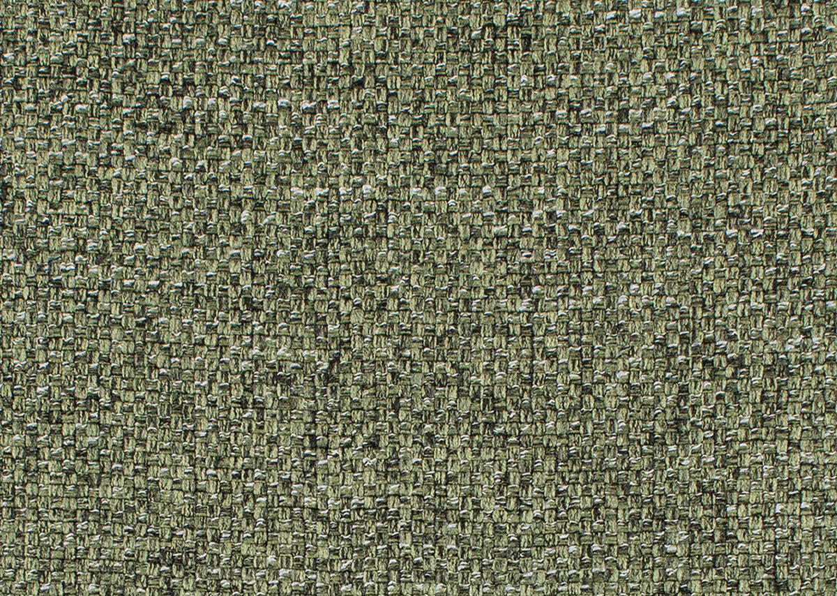BOXSPRINGSOFA in Flachgewebe Grün  - Chromfarben/Grün, Design, Textil/Metall (200/93/107cm) - Novel