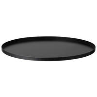 TABLETT Metall  - Schwarz, KONVENTIONELL, Metall (38/1,5cm) - Blomus