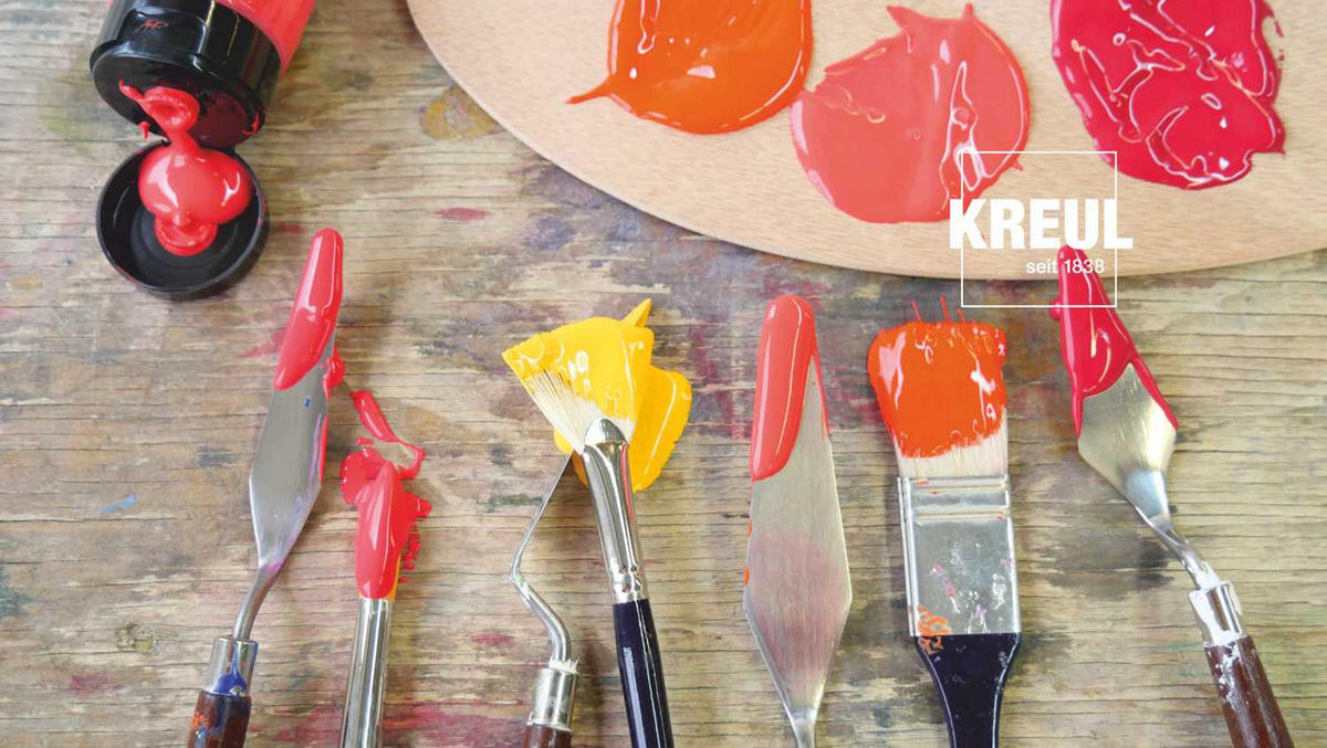 ACRYLFARBE - Rot, Basics (0cm)