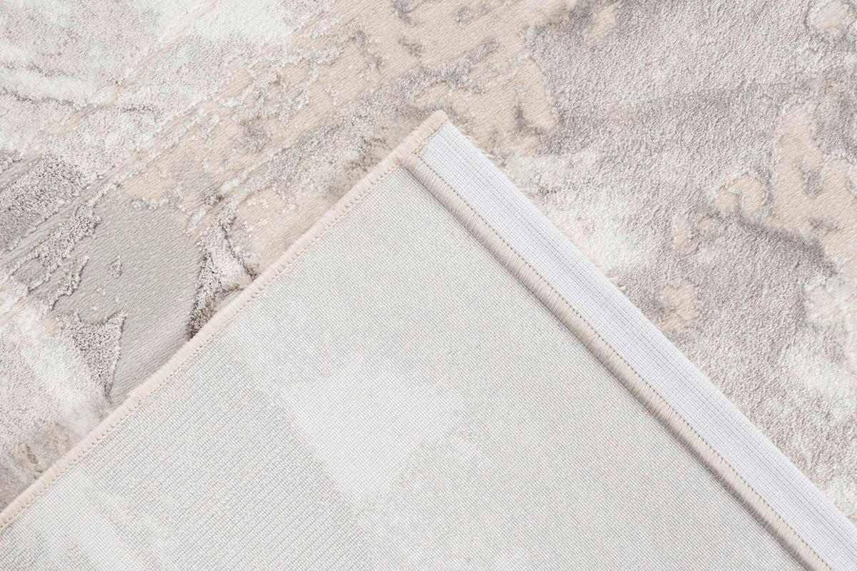 SZŐNYEG   - ezüstszínű, Basics, textil (120/170cm)