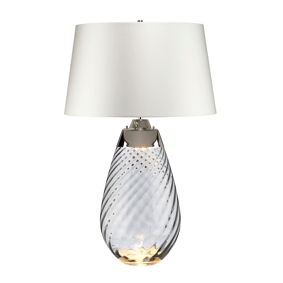 TISCHLEUCHTE Lena 46/74 cm   - Klar, KONVENTIONELL (46/74cm) - Elstead Lighting