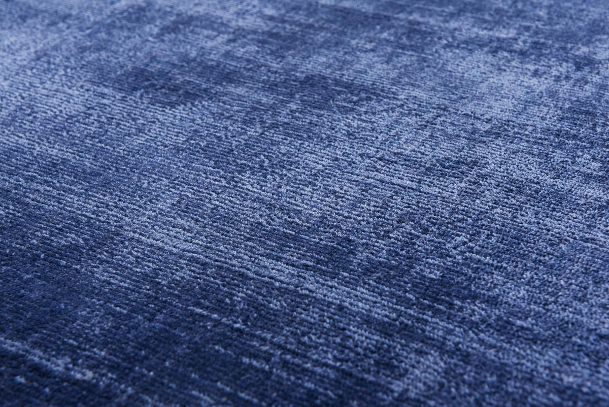 HANDWEBTEPPICH 50/80 cm Blau  - Blau, Basics, Textil (50/80cm) - Tom Tailor