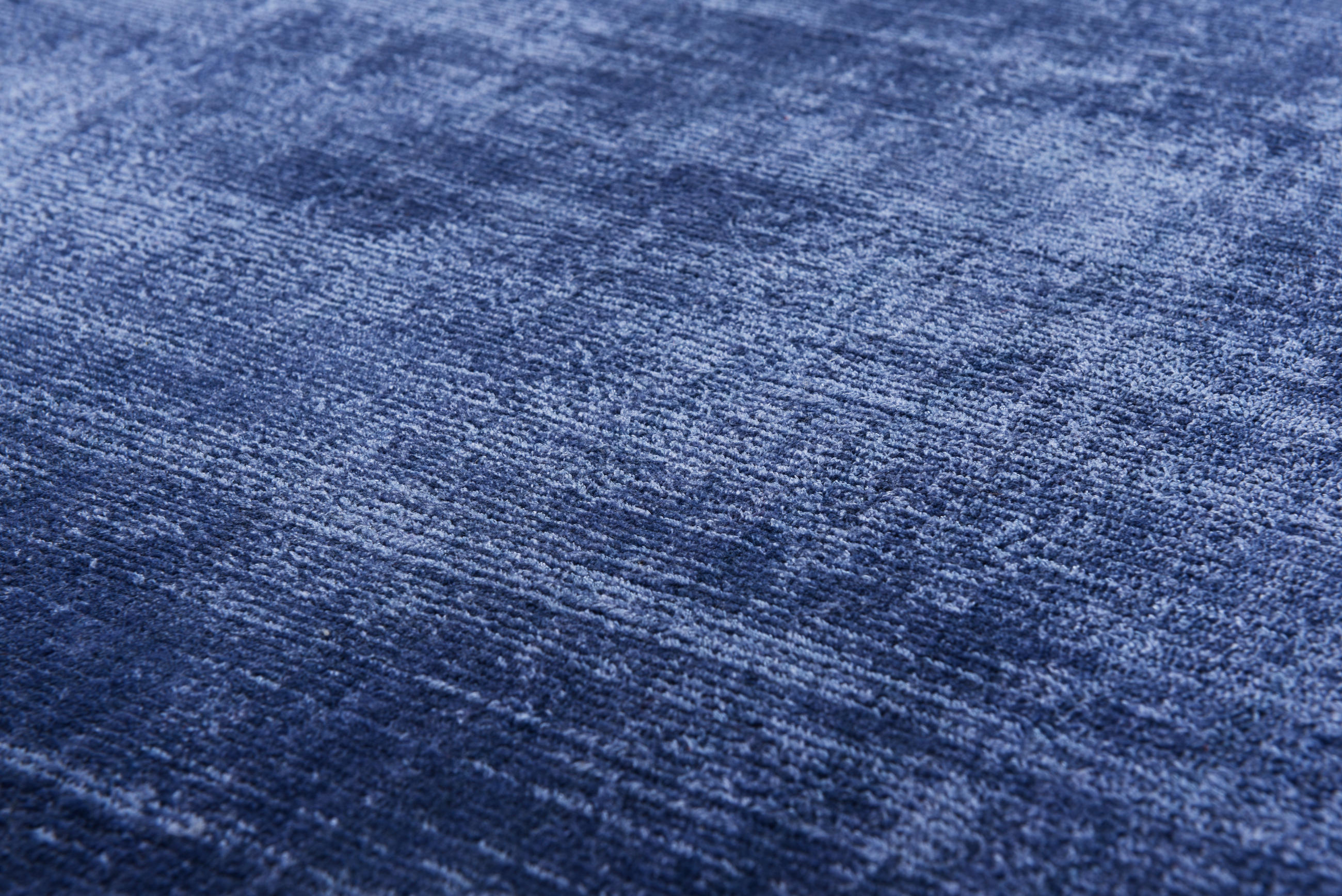 Thumbnail - Tom Tailor Handwebteppich, Blau, Textil, Uni, rechteckig, 140x200 cm, Teppiche & Böden, Teppiche, Naturteppiche