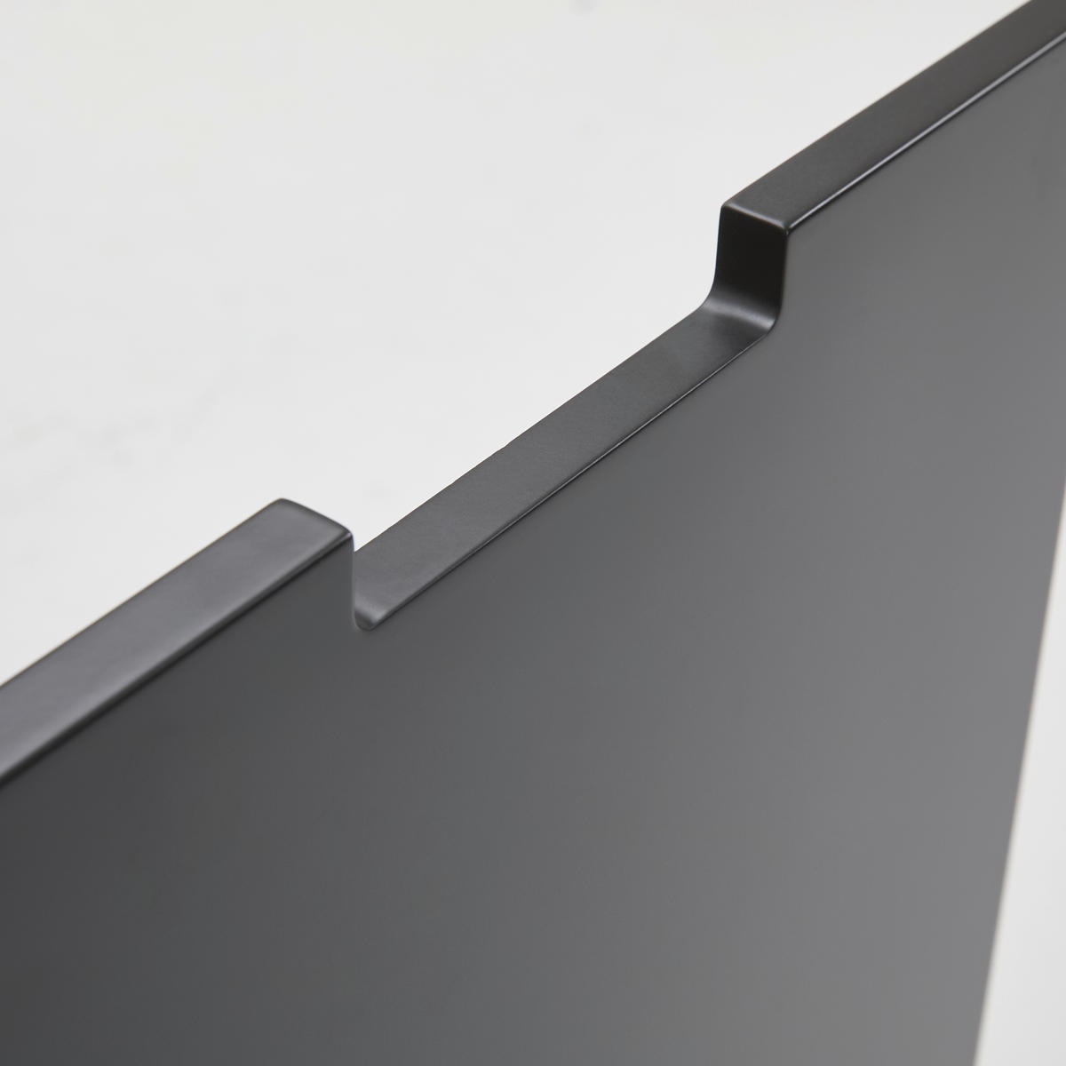 KOMODA, črna, antracit  - črna/antracit, Design, kovina/leseni material (180/79/40cm) - MID.YOU