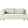 SCHLAFSOFA in Holz, Textil Ecru  - Ecru/Naturfarben, Design, Holz/Textil (211/88/102cm) - Niels Andersson