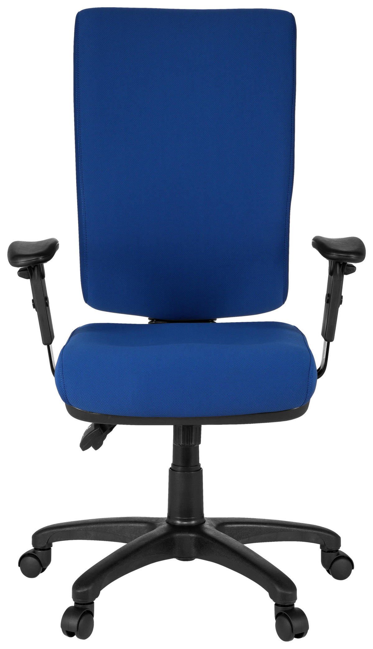 OTOČNÁ ŽIDLE, plochá tkanina, modrá - modrá, Basics, textil/plast (56/130/45cm) - MID.YOU