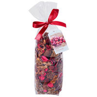 AROMATICKÁ SMĚS - POTPOURRI brusinka - bordeaux/hnědá, Basics, přírodní materiály (7,5/27/5cm) - Ambia Home