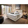 BOXSPRINGBETT 160/200 cm  in Naturfarben  - Naturfarben, KONVENTIONELL, Holz/Textil (160/200cm) - Dieter Knoll