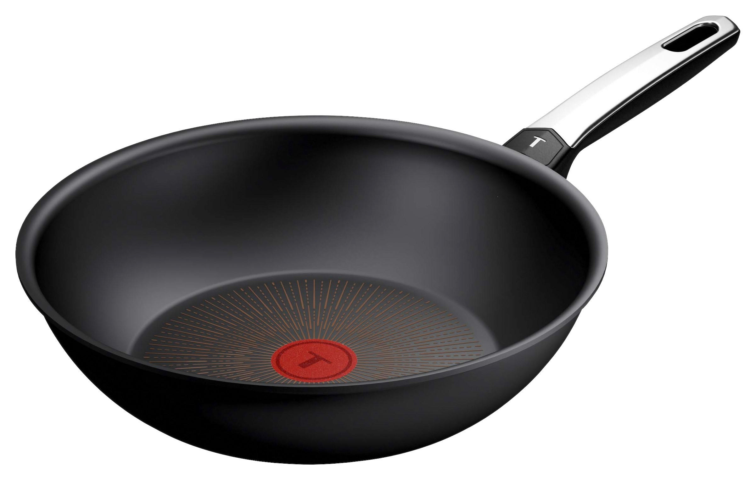 WOKPANNA 28 cm  - svart, Basics, metall (28cm) - Tefal