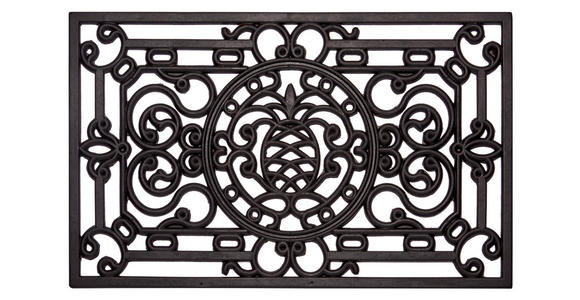 FUßMATTE 45/75 cm  - Schwarz, Basics, Kunststoff (45/75cm) - Esposa