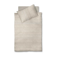 ÁGYNEMŰHUZAT-GARNITÚRA 220/200 cm  - bézs/krémszínű, Basics, textil (220/200cm) - Fleuresse