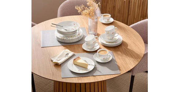 KAFFEESERVICE Wildflower 18-teilig - Multicolor, LIFESTYLE, Keramik - Novel