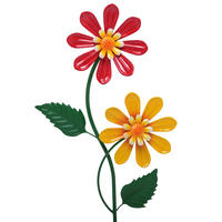 GARTENSTECKER - Gelb/Rot, LIFESTYLE, Metall (30/5/106cm)