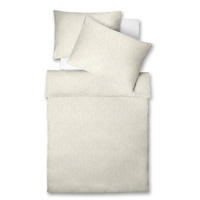 POSTEĽNÁ BIELIZEŇ, damask, krémová, biela, béžová, 140/200 cm - biela/krémová, Basics, textil (140/200cm) - Fleuresse
