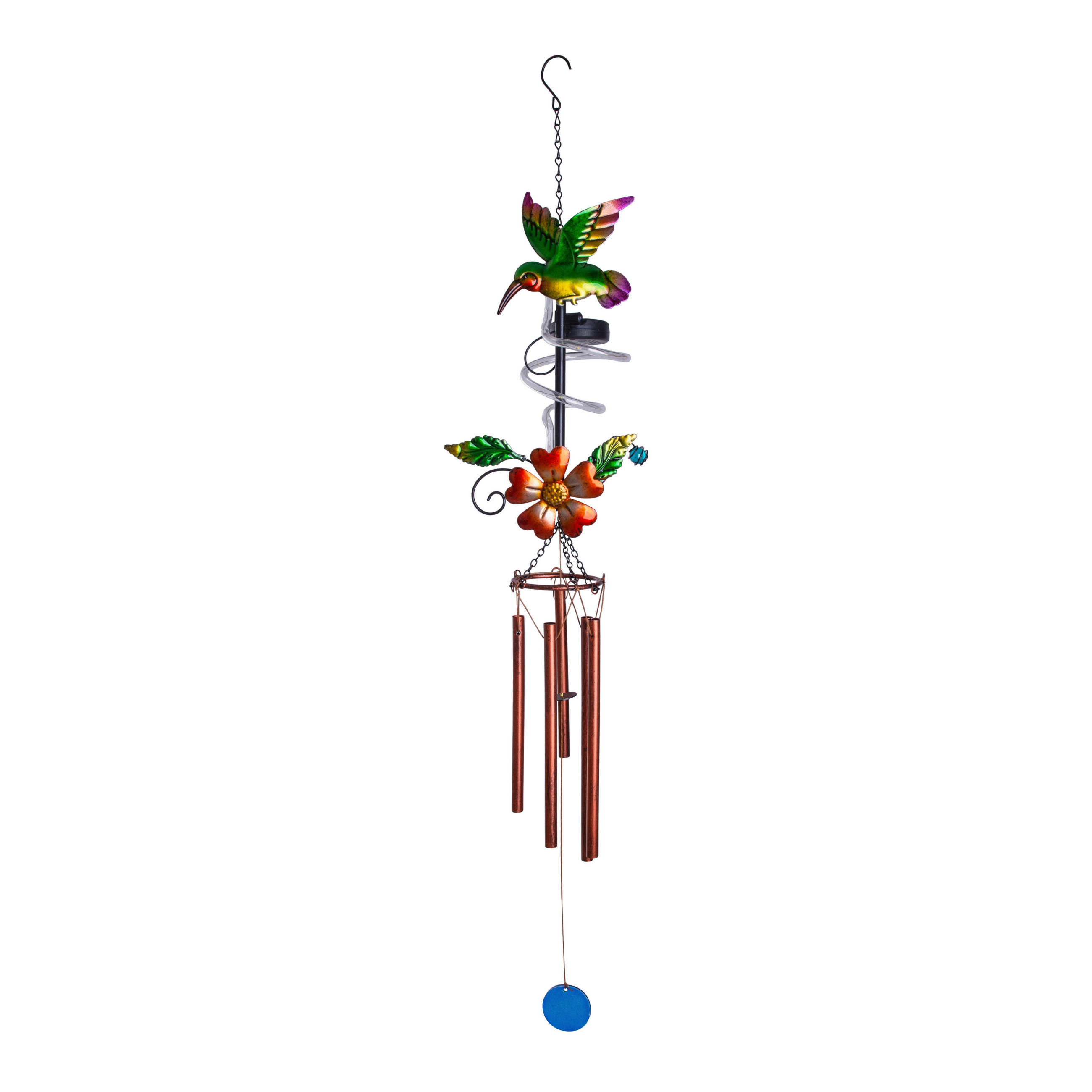 SOLARLEUCHTE Colibri 17/10,8/98 cm   - Multicolor, Basics, Kunststoff (17/10,8/98cm) - Näve