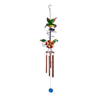 SOLARLEUCHTE Colibri 17/10,8/98 cm   - Multicolor, Basics, Kunststoff (17/10,8/98cm) - Näve