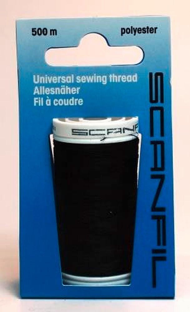 NÄHSEIDE - Schwarz, Basics, Kunststoff (5.0/9.0/3.0cm)