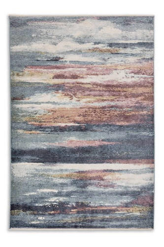 Astra Webteppich Orvieto Blau 80x150 cm