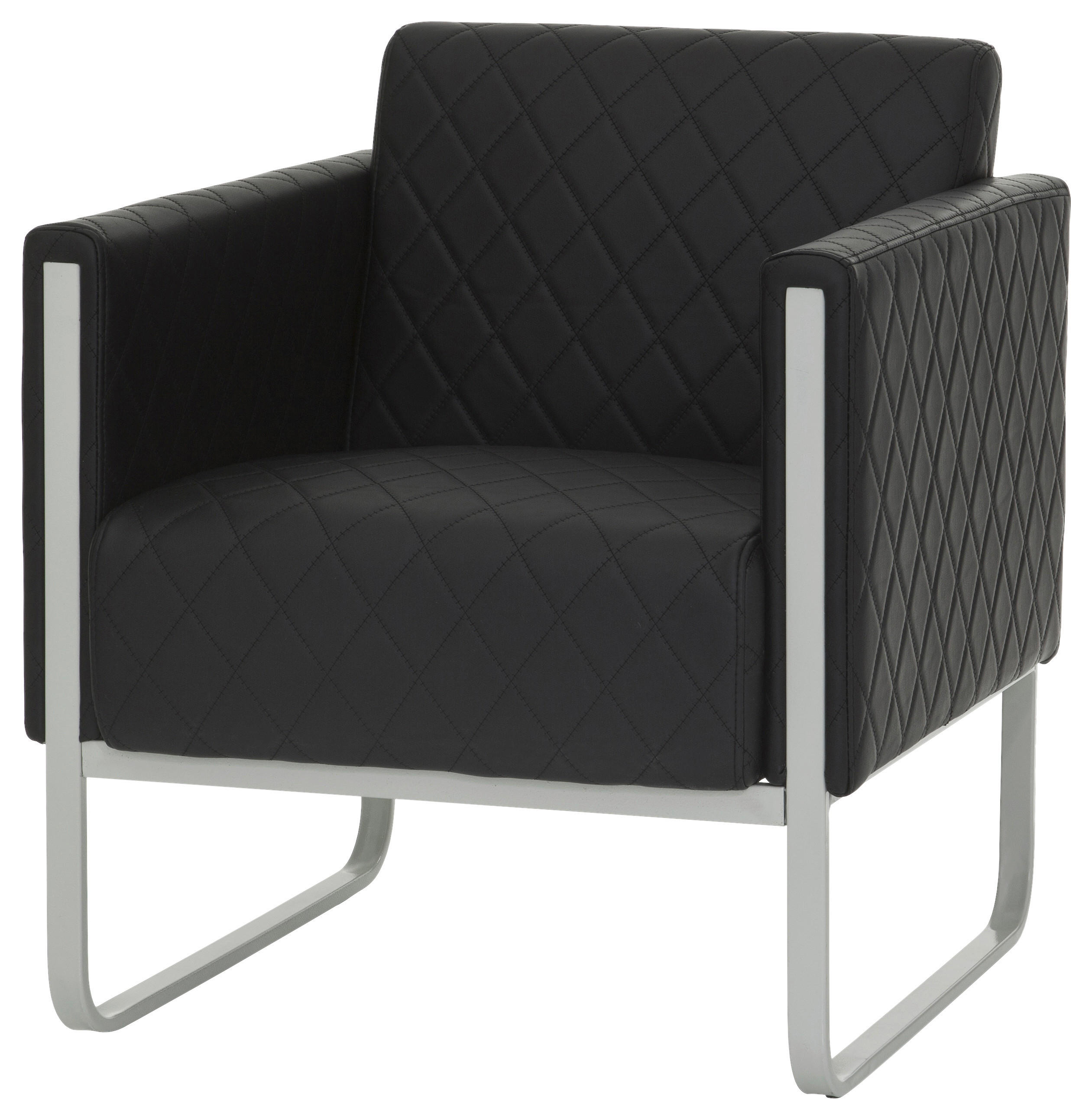 Thumbnail - Mid.you Sessel, Schwarz, Hellgrau, Textil, 67x78x71 cm, Wohnzimmer, Sessel, Polstersessel