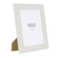 RAHMEN 27/1,5/32 cm  - Taupe/Creme, Trend, Glas/Kunststoff (27/1,5/32cm) - Eglo
