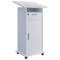 STEHPULT 60/50/120 cm Weiss  - Weiss, Basics, Holzwerkstoff (60/50/120cm) - MID.YOU