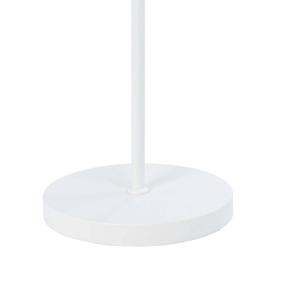 STEHLEUCHTE 55/160 cm    - Weiß, Trend, Textil/Metall (55/160cm) - Novel