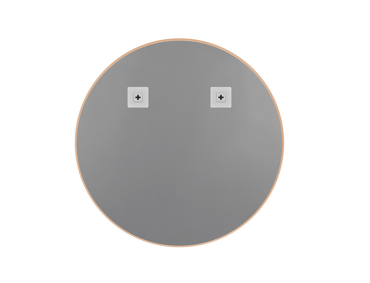 WANDSPIEGEL Goldfarben  - Goldfarben, MODERN, Glas/Metall (150/150/3cm) - Milino