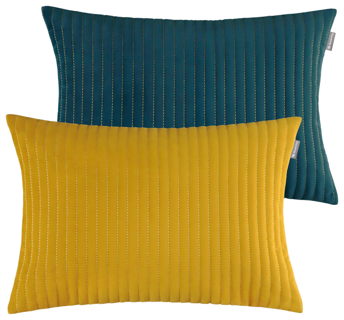 KISSENHÜLLE JustB! Clou 38/58 cm  - Currygelb/Gelb, Design, Textil (38/58cm) - Musterring