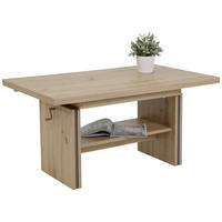 COUCHTISCH in Holzwerkstoff 110-165/67/56-66 cm  - Eichefarben, MODERN, Holzwerkstoff (110-165/67/56-66cm) - MID.YOU
