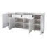 SIDEBOARD 190/83/40 cm - Chromfarben/Weiß, Design, Holzwerkstoff/Metall (190/83/40cm) - Xora SIDEBOARD 190/83/40 cm - Chromfarben/Weiß, Design, Holzwerkstoff/Metall (190/83/40cm) - Xora