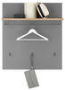GARDEROBENPANEEL 85/95/32 cm  - Eiche Artisan/Grau, Natur (85/95/32cm) - MID.YOU