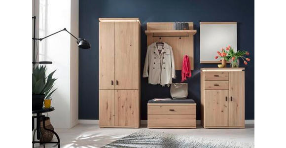 SITZKISSEN   85/4/34 cm  - Anthrazit, Natur, Textil (85/4/34cm) - Linea Natura