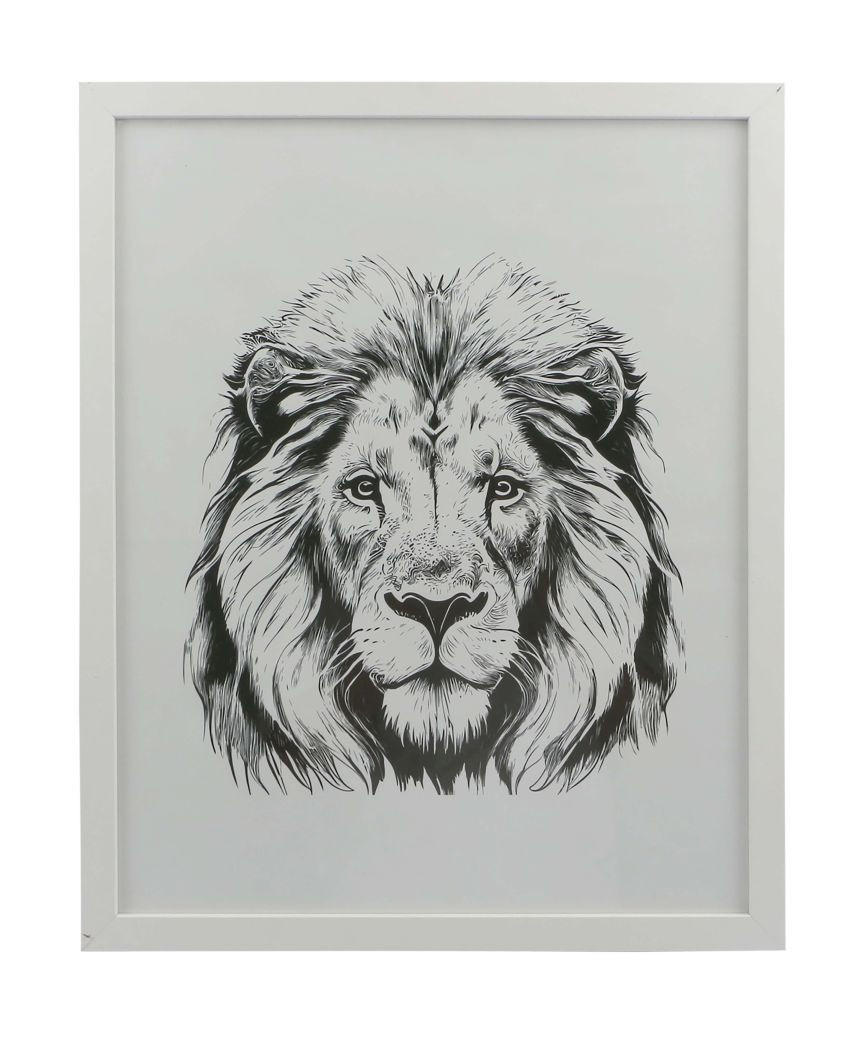 Bilderrahmen 40x50 Cm Caralina Holz-Dekor Weiß, 43,3x53,3 Cm