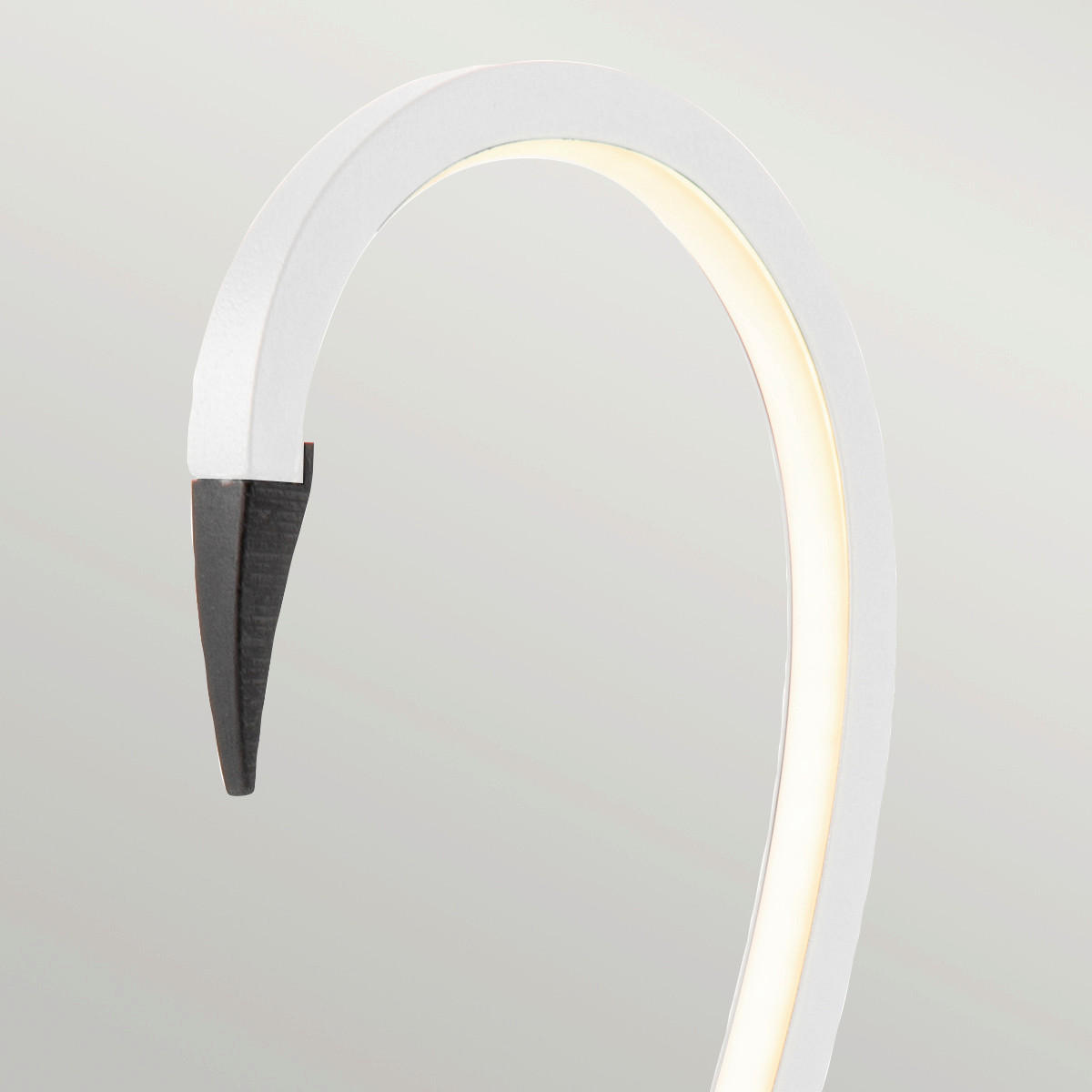 LED-TISCHLEUCHTE - Weiss, Trend, Kunststoff/Metall (15/50cm) - Elstead Lighting