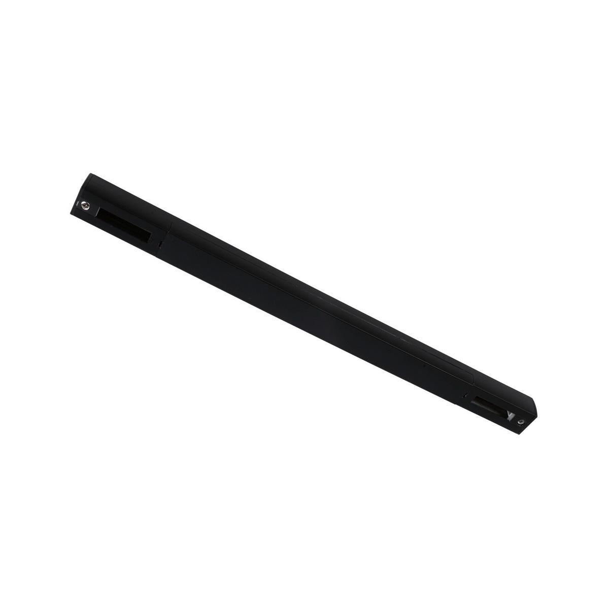 SCHIENENSYSTEM-EINSPEISER - Schwarz, Basics, Kunststoff (30,4/1,8/2,1cm) - Paulmann