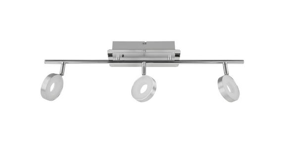 LED-STRAHLER 60,5/9/18,5 cm - Chromfarben/Alufarben, Trend, Metall (60,5/9/18,5cm) - Novel