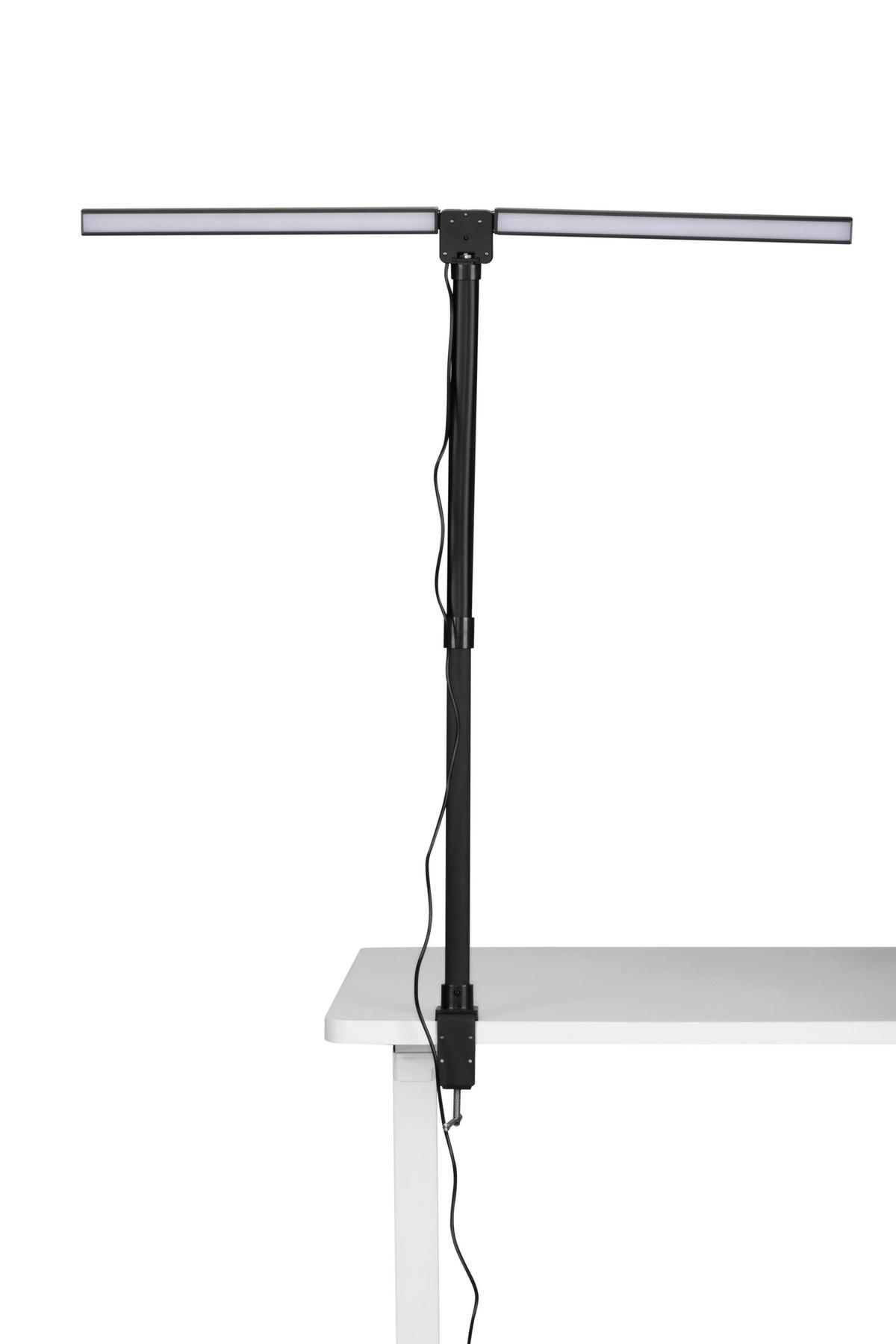 LED CSIPTETŐS LÁMPA - fekete, Basics, műanyag/fém (80/35/71,5cm) - Novel