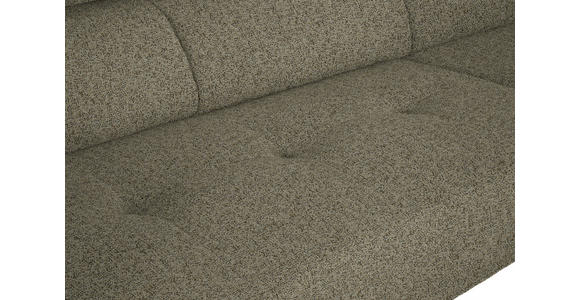 ECKSOFA in Struktur Hellbraun  280/205 cm  - Hellbraun/Schwarz, Design, Textil/Metall (280/205cm) - Xora