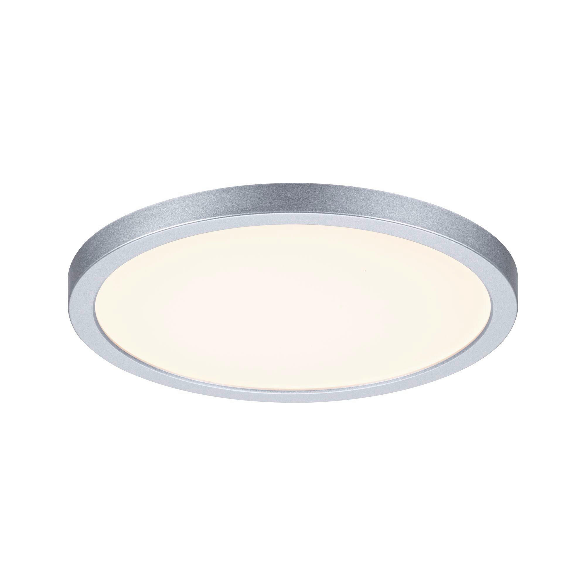 LED-PANEEL 17,5/1 cm    - Chromfarben, Design, Kunststoff (17,5/1cm) - Paulmann