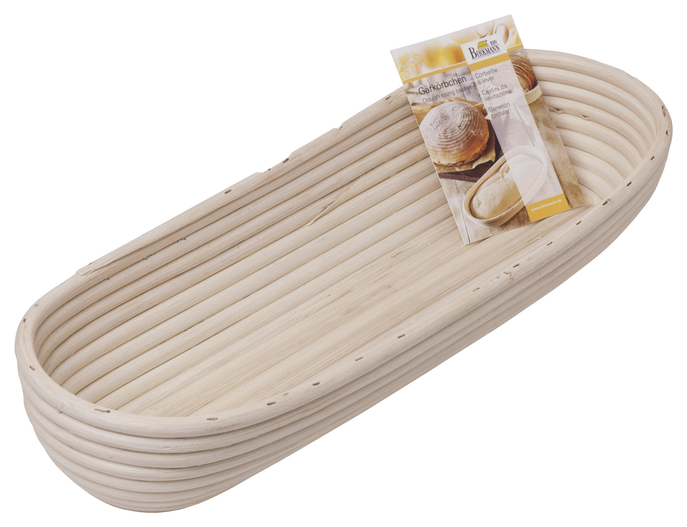 GÄRKORB - Buchefarben, KONVENTIONELL, Holz (17/7/42cm) - Birkmann
