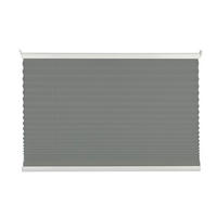 PLISE ZAVESA svetlosiva, tekstil - svetlosiva, Dizajnerski, tekstil (80/210cm) - Homeware