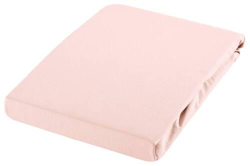 SPANNBETTTUCH Jersey  - Rosa, Basics, Textil (140-160/200-220cm) - Novel