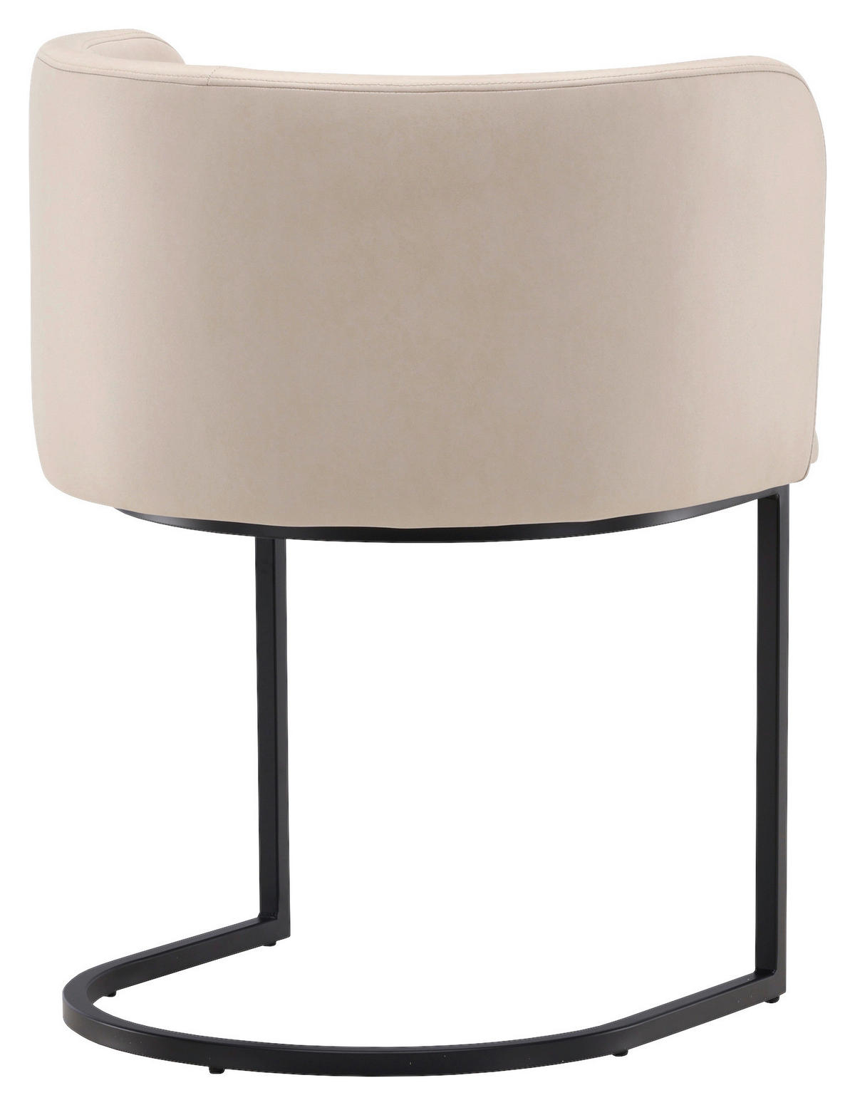 STOL stål flatväv  - beige/svart, Design, metall/textil (58/75/60cm) - Livetastic