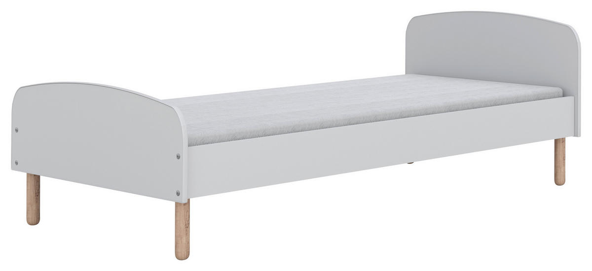 KINDER-/JUNIORBETT - Birkefarben/Buchefarben, MODERN, Holz/Holzwerkstoff (90/200cm) - MID.YOU